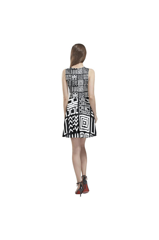 Robe patineuse sans manches Modern Tribal Thea