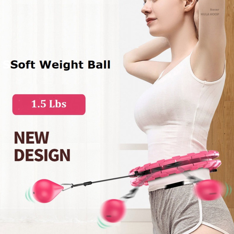 Hula Sport Hoop Not  Fall Detachable Adjustable Size