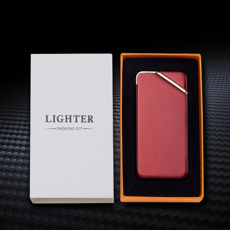 Dual ARC Electric USB Rechargable Lighter For Smoking Windproof Flameless Dual ARC Electric USB Rechargable Lighter For Smoking Windproof Flameless