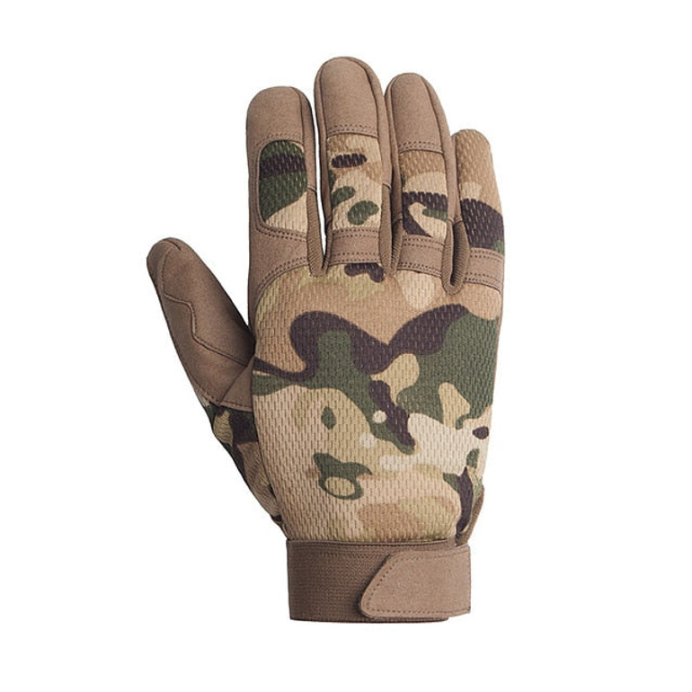 Multicam Tactical Gloves Antiskid Army Military Bicycle Airsoft Motocycel Gloves Men