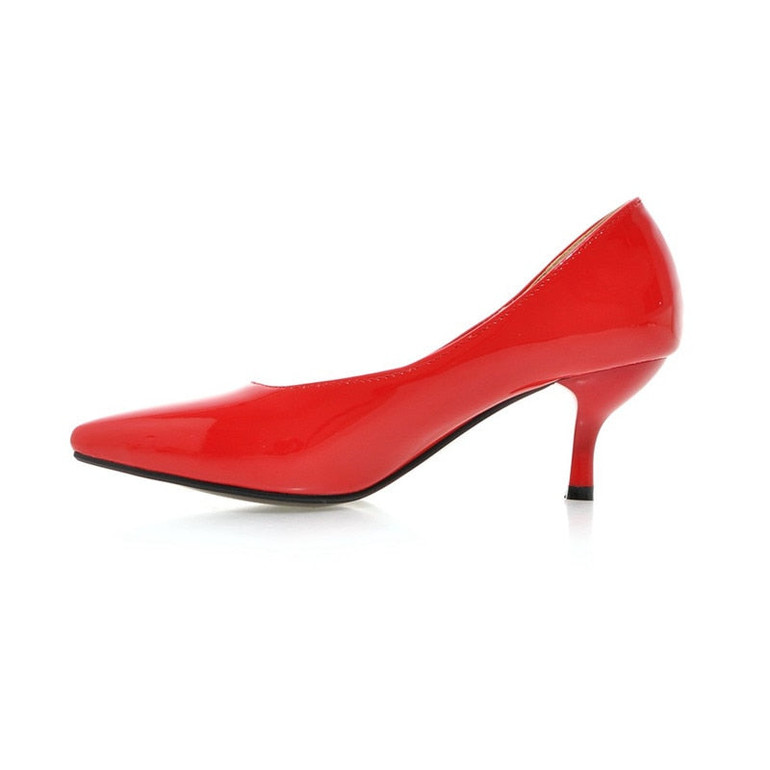ASUMER Large size 33-48 New fashion high heels shoes pointed toe classic women pumps candy