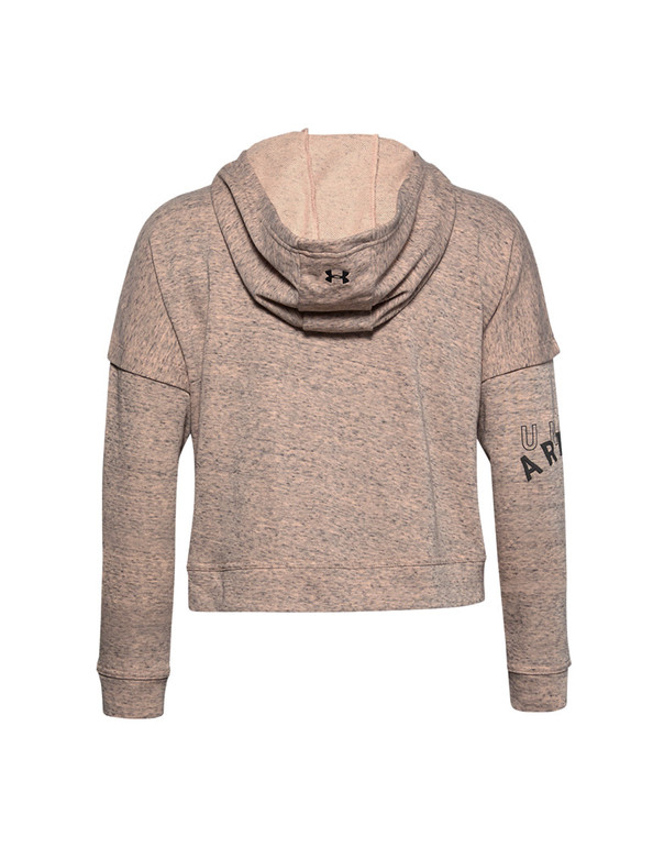 Under Armour Women Rival Terry 1/2 Zip Hoodie 1351806