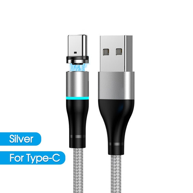 9itech Magnet Charger 3A Magnetic Cable Micro USB Cable Type C Cable Fast Charging For iPhone Samsung Android Mobile Phone Cord Wire