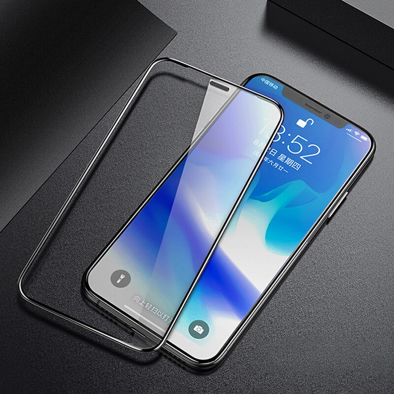 9itech 100D Curved Protective Tempered Glass on the For iPhone 6 6s 7 8 Plus Glass Screen Protector For iPhone X XR XS 11 Pro Max Film