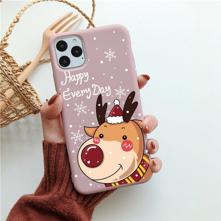 Case For iPhone 11 Pro XS Max XR SE 2020 Soft TPU Dark Green Christmas Gift Deer Cover For iphone 7 8 6S 7Plus 12 Mini Case Bear Case For iPhone 11 Pro XS Max XR SE 2020 Soft TPU Dark Green Christmas Gift Deer Cover For iphone 7 8 6S 7Plus 12 Mini Case Bear