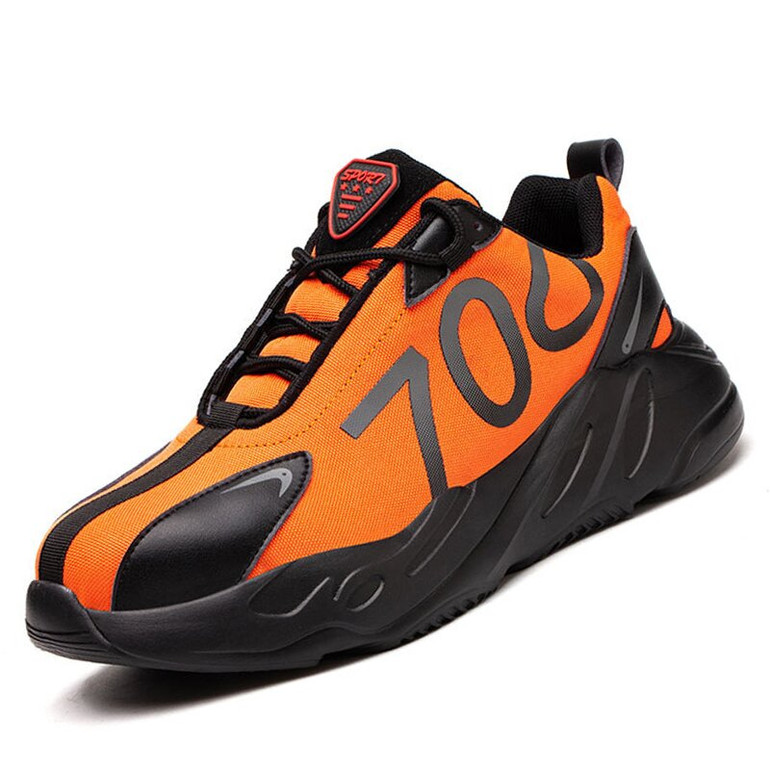 Indestructible Men Safety Steel Toe Work Sneakers