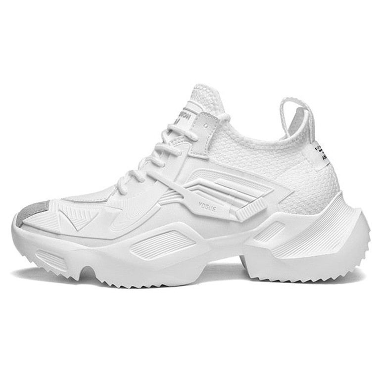 2019 Newest Stylish Lace-Up Lightweight Breathable Walking Sneakers