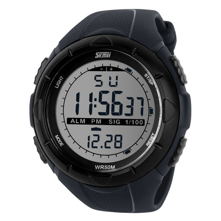 SKMEI Fashion Sport Watch Men Military Army Watches Alarm Clock Shock Resistant Waterproof Digital Watch Reloj Hombre 2019 New