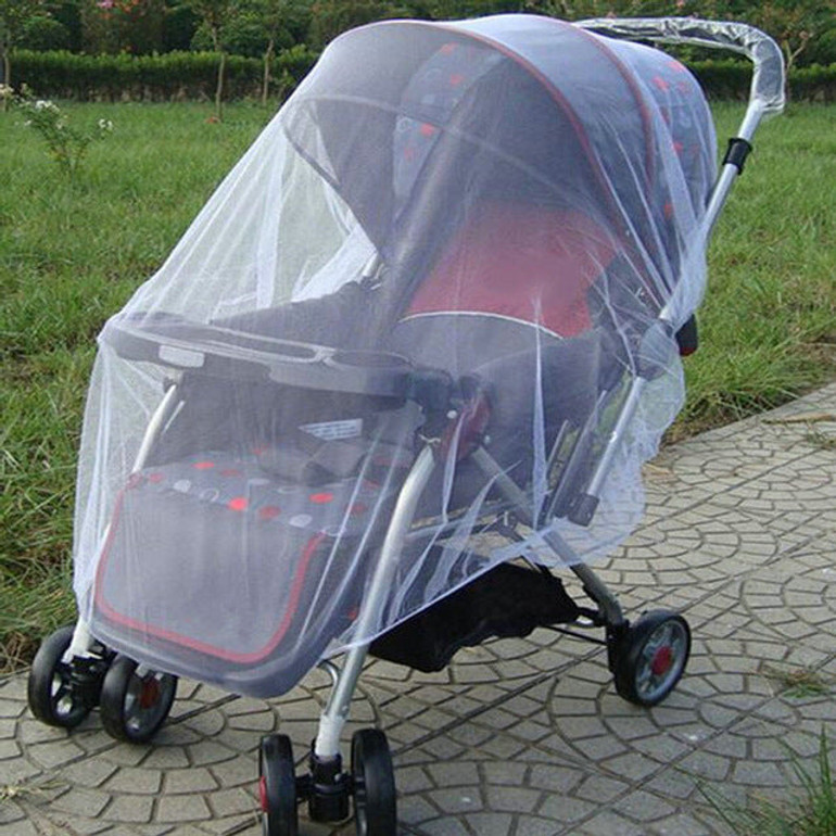 Baby Stroller Pushchair Mosquito Insect Shield Net Safe Infants Protection Mesh Stroller Accessories Mosquito Net 150cm