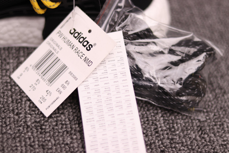 NMD HU Pharrell Human Species Black Shoes Sneakers