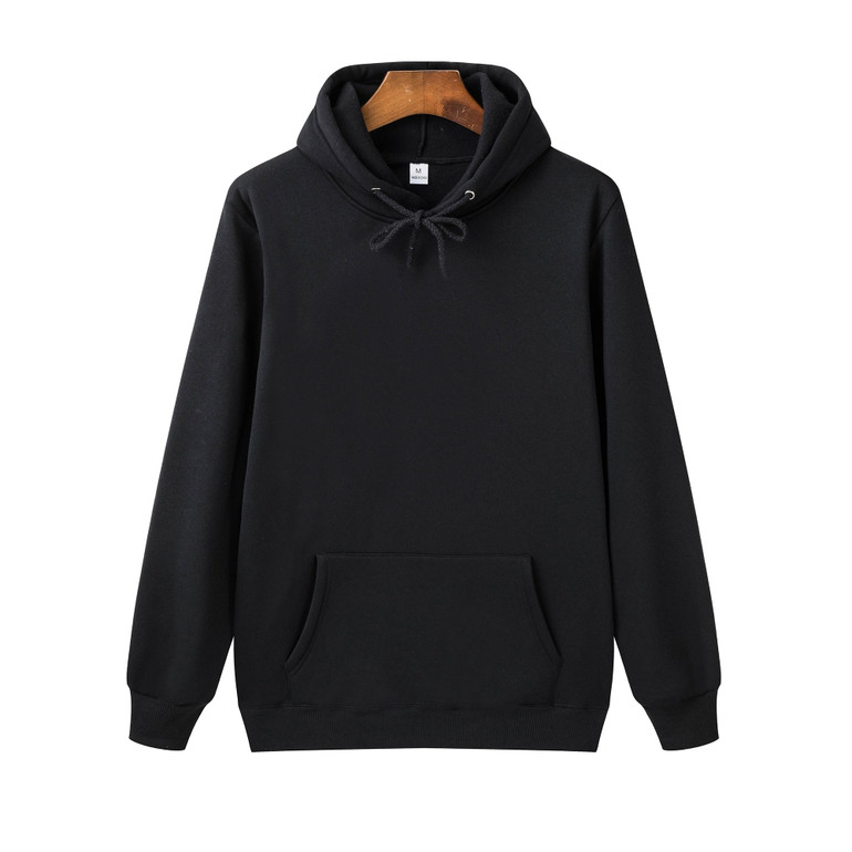 Male Casual Hoodies Sweatshirts Men's Solid Color Hoodies Sweatshirt