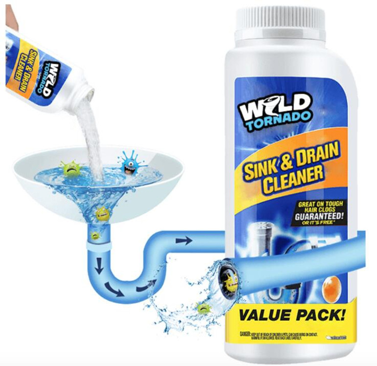 High Efficiency Cleaner Powerful Sink Drain Cleaner Portable Powder Cleaning Tool Super Clog Remover