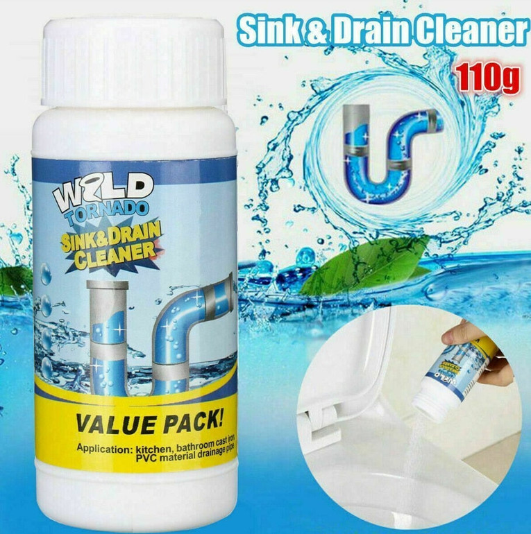 Powerful Sink & Drain Cleaner Portable Powder Cleaning Tool Super Power  Drain Cleaners