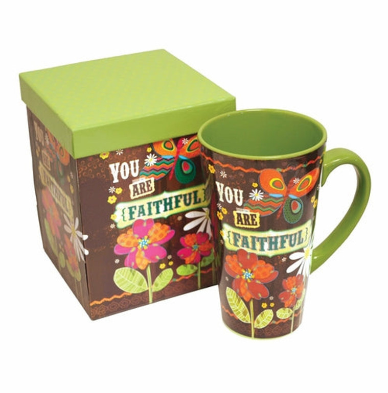 Stoneware Mug : You Are Faithful
