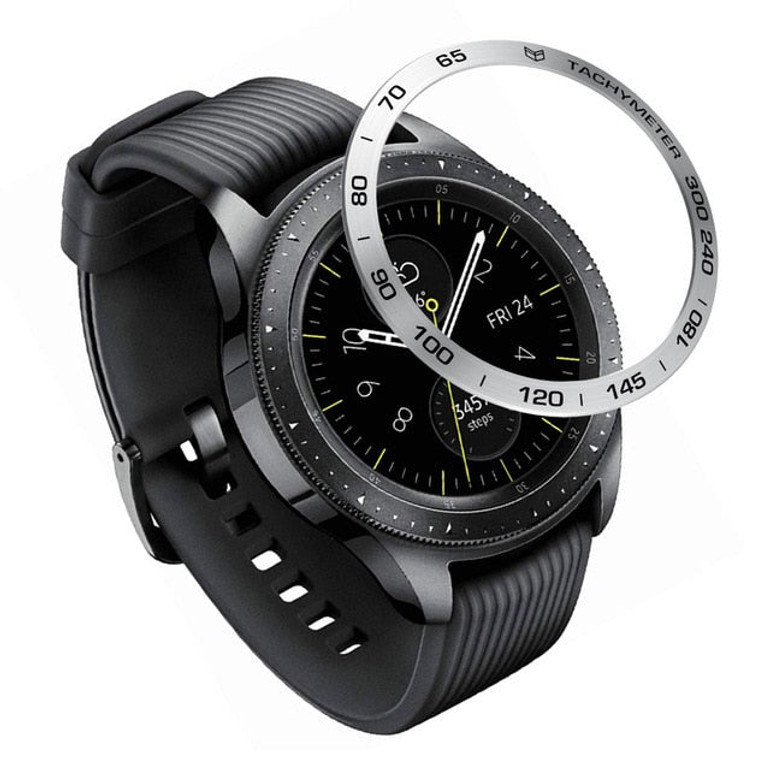 Metal Bezel Ring Case For Samsung Galaxy Watch 46mm/42mm Bezel Styling Frame Case Cover Protection For Samsung Gear S2 S3