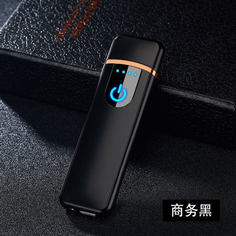 USB Electronic Cigarette Lighter Touch Sensitive