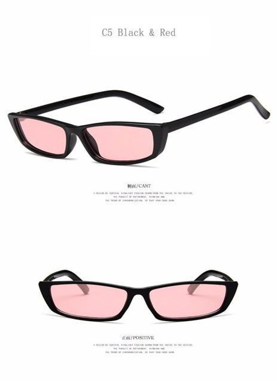 Small Retro Square Sunglasses