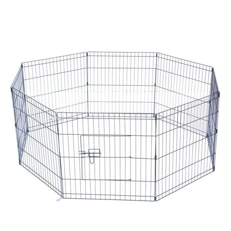 Dog Exercise/Play Pen with Step Through Door (24"/36")