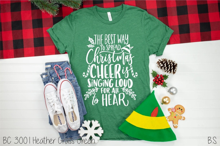 “The Best way to Spread Christmas Cheer...” Holiday tee
