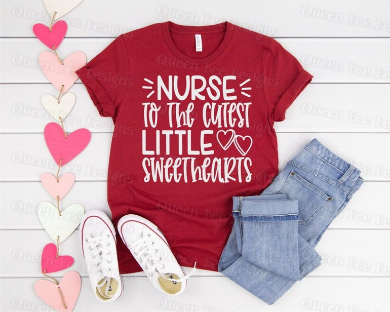 “Cutest little sweethearts” graphic Valentine tees