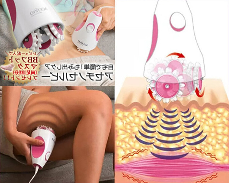 Massage Machine Roller Instrument Abdominal Exercise hand-held Massage Machine Full Body Slimming Massage Tool