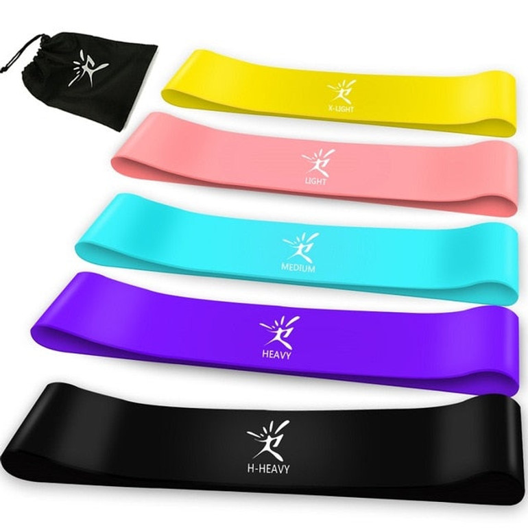 Elastic Resistance Bands Set Fitness Equipment