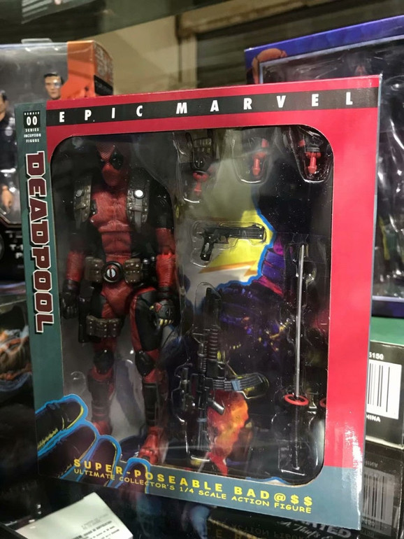 Marvel Deadpool Super Poseable Ultimate Action Figure Collectible Model Toy