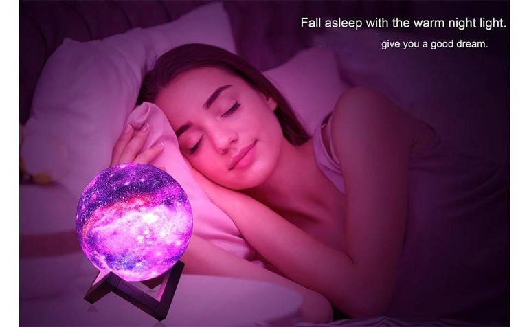 3D Moon Lamp Galaxy Moon Light