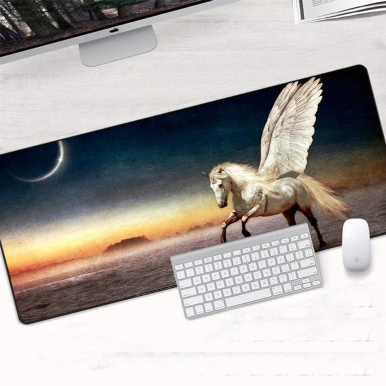 Fox Desk Mat Cat Leopard Animal Gaming Mouse Pad Computer Mat Waterproof Gaming Mouse Pad Gamer Mousepad Mice Mat