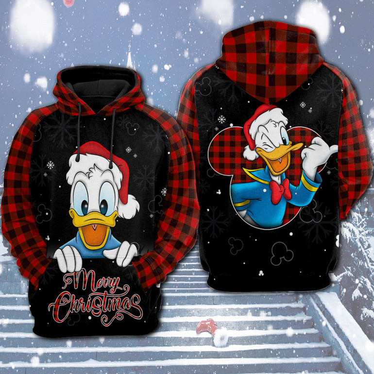 Dn Duck 3D Christmas - Hoodie