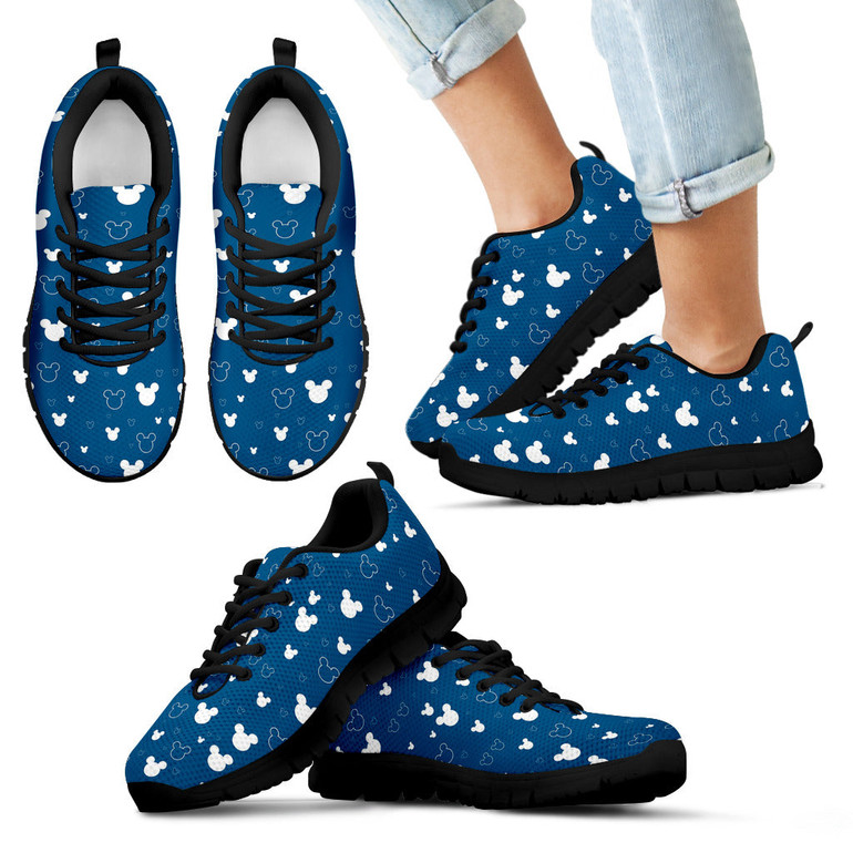 Mickey Blue Woman's Sneakers