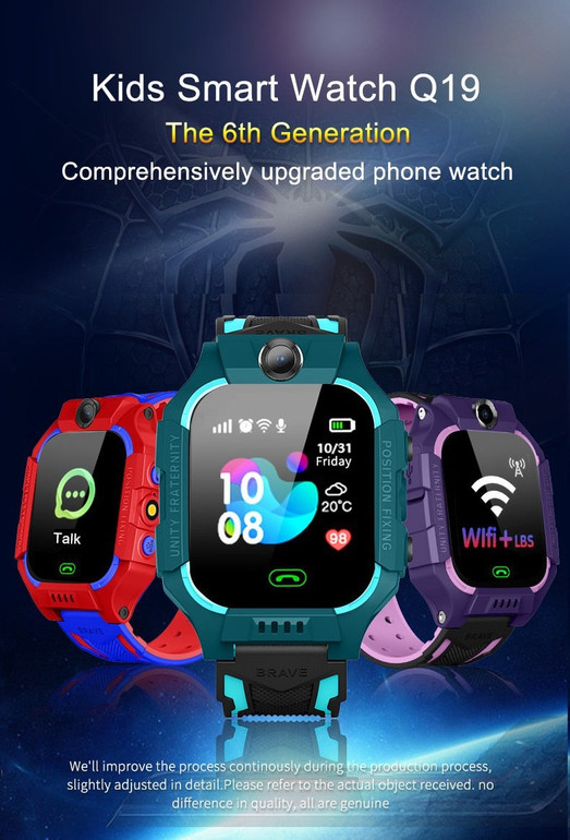 Kids Phone  Smartwatch For Boys Girls With Sim Card Photo Waterproof For IOS Android