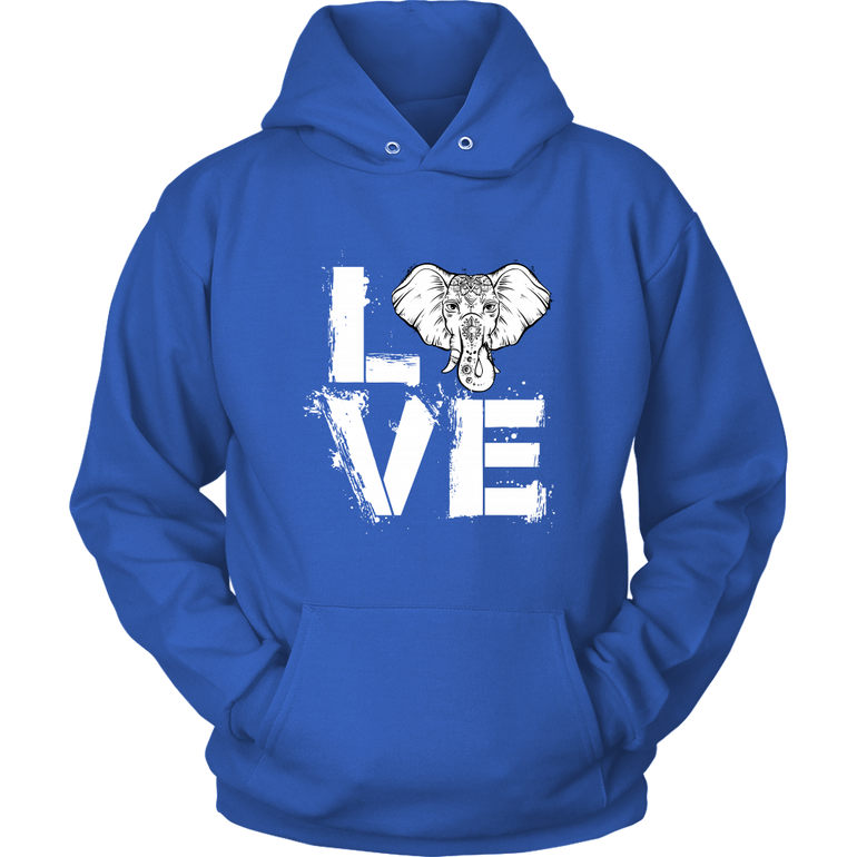 Elephants Love Hoodie