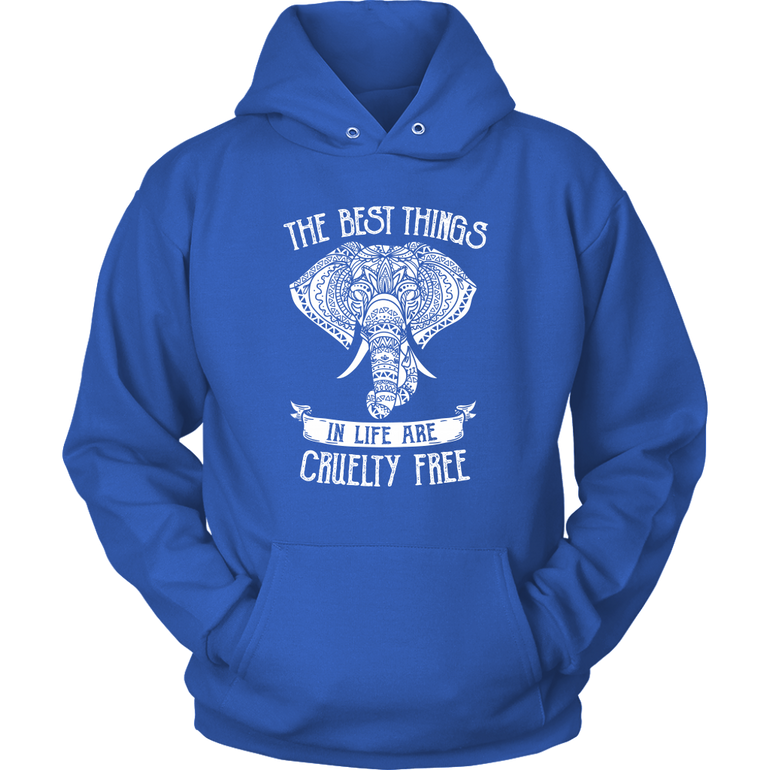 Cruelty Free Elephant Hoodie