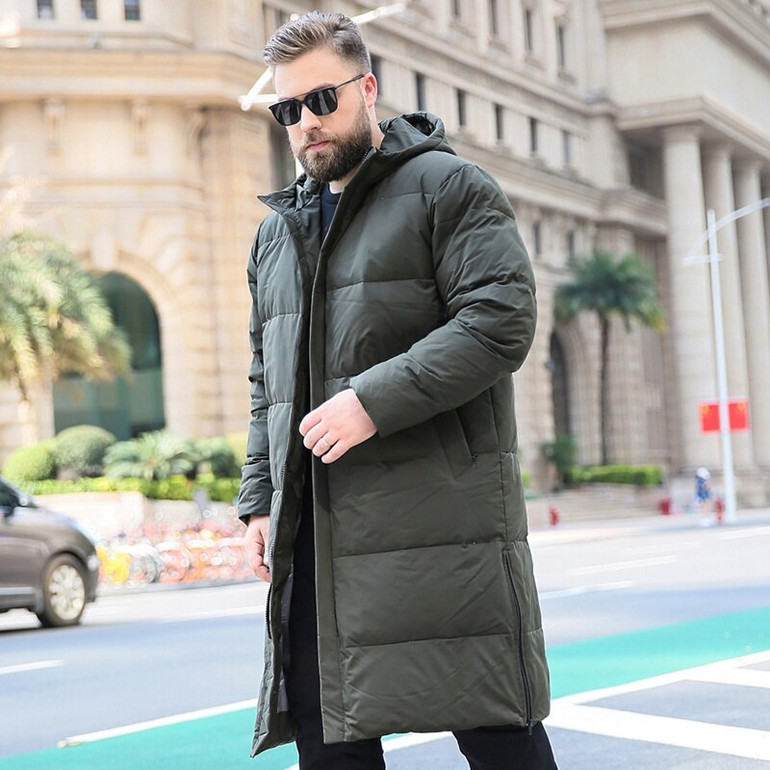 Men's Down Jacket New Men Winter Large Size Hooded Jacket Warm Down Coat 6XL 7XL 8XL 9XL 10XL