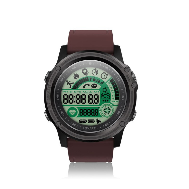 SENBONO S28 Sport Tracker Stopwatch Smart Watch Compass Waterproof Remote Control Call SMS Reminder Smartwatch Bluetooth 4.0