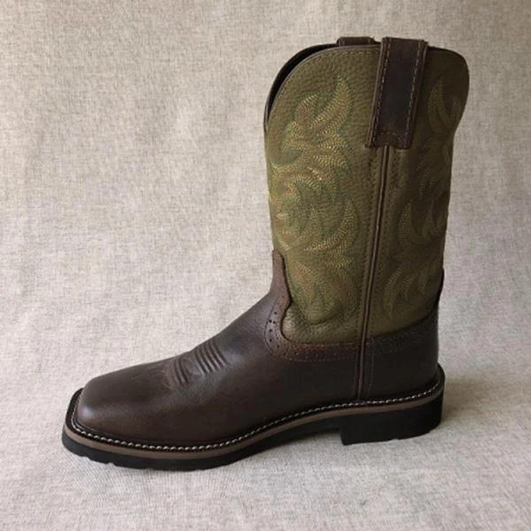 Classic Men's Handmade Colorblock Western Boots
