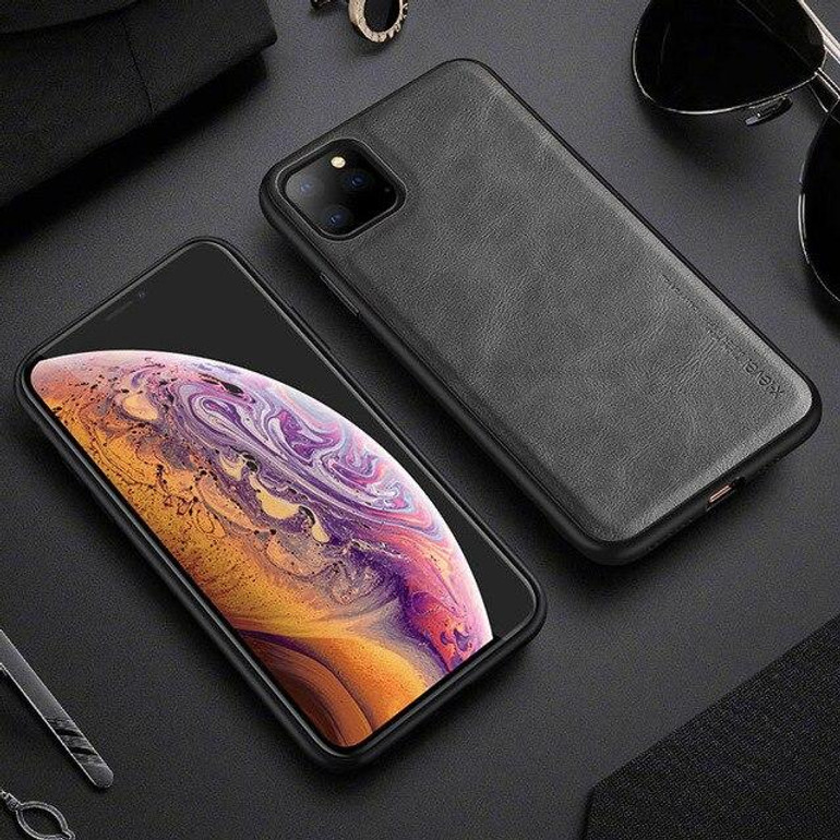 Luxury Retro Style Ultra Thin Leather Shockproof Case For iPhone 11/Pro/Max X XR XS MAX 8 7 6S 6/Plus