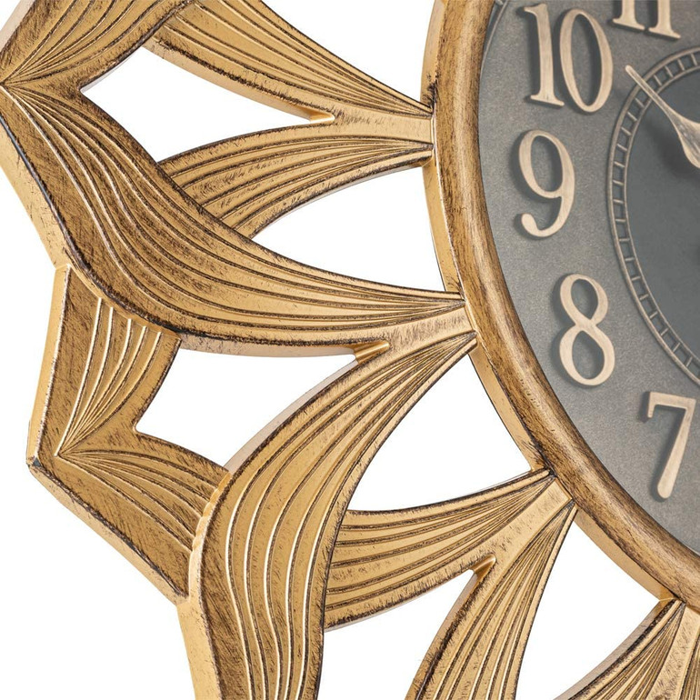 Weight Non-Metallic 20-inch Wall Clock Silent, Non-Ticking