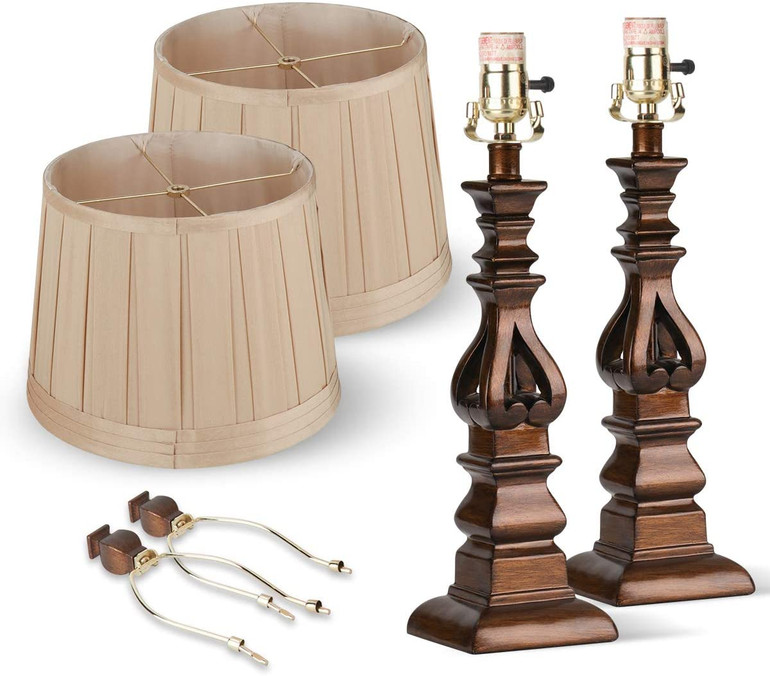 24" Table Lamp Set of 2 for Living Room