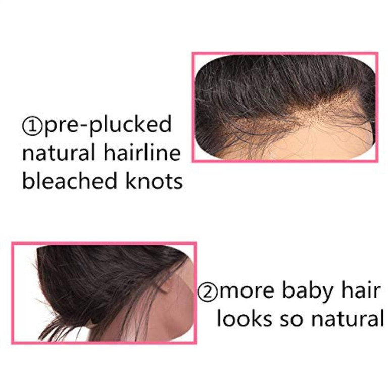 Closure Swiss Lace + Invisible Knots Human Hair Wigs Bob Curly Style | 100% Lace Front Wigs