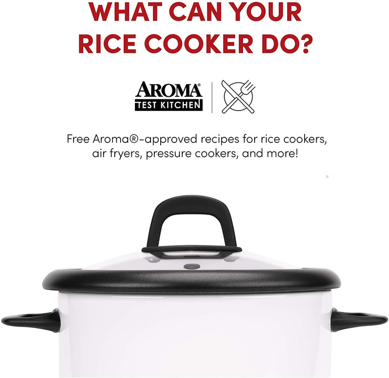 Aroma Housewares 6-Cup (Cooked) (3-Cup UNCOOKED) Pot-Style Rice Cooker