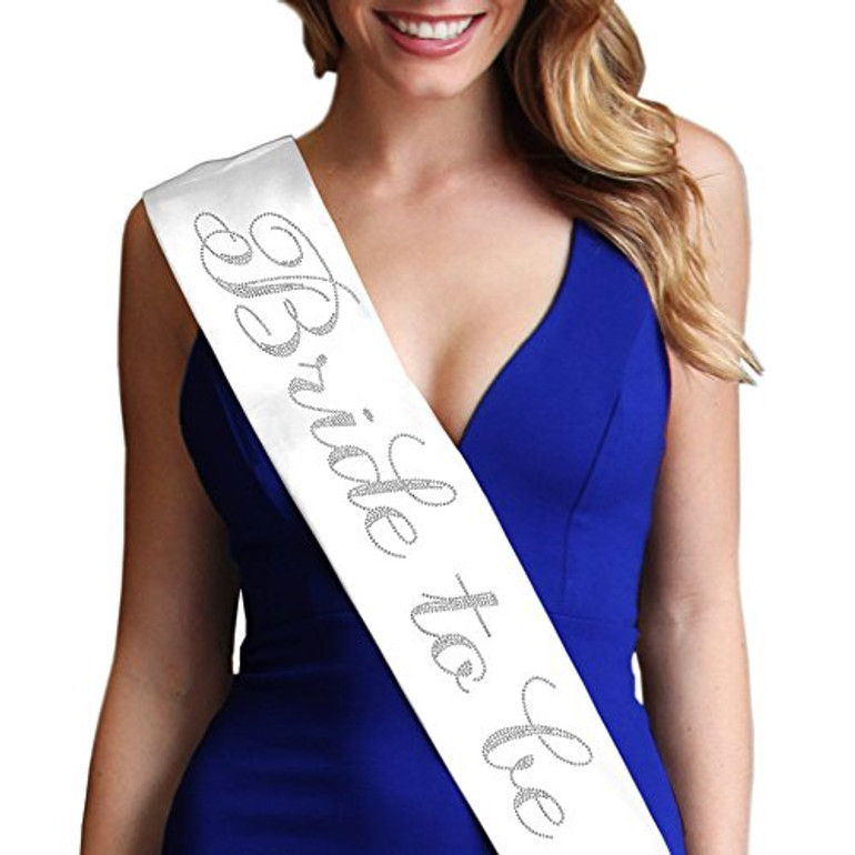 Bride To Be Sash - Bridal Shower Bachelorette Party Bride Accessories & Gifts