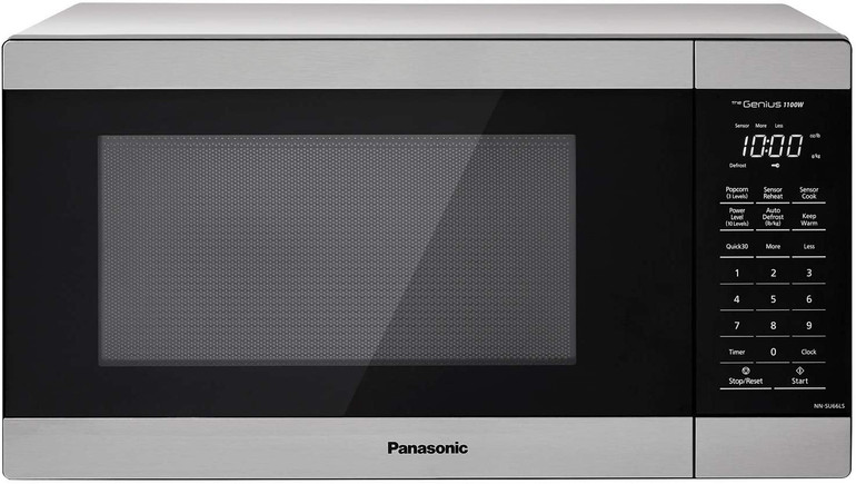 Panasonic NN-SU696S Microwave Oven, 1.3 Cft, Stainless Steel/Silver