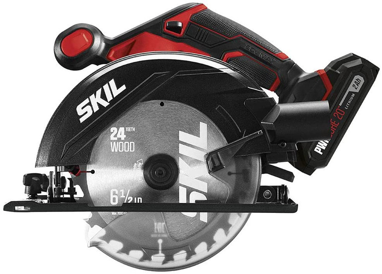 Cordless Circular Saw ,Includes 2.0Ah PWR Core 20 Lithium Battery and Charger..