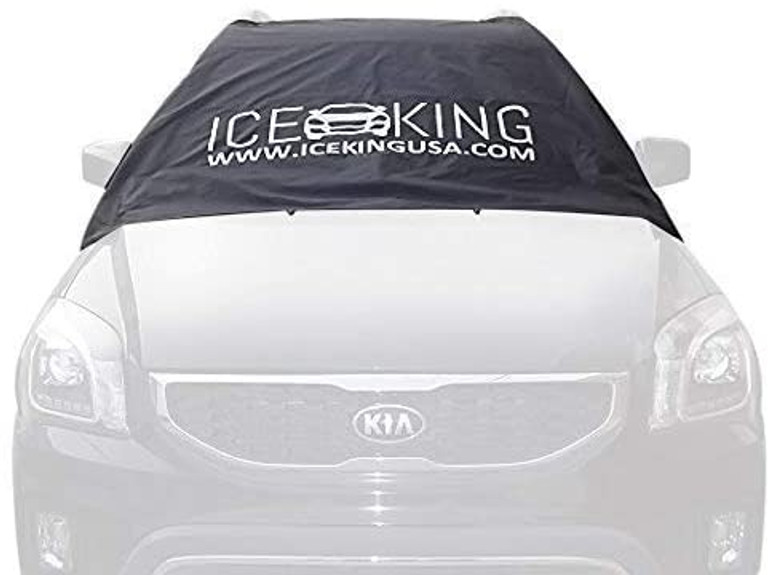 Keeps Ice & Snow Off Exterior Auto Snow Windshield Cover with Magnetic Edges