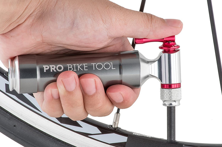 PRO BIKE TOOL CO2 Inflator with Cartridge Storage