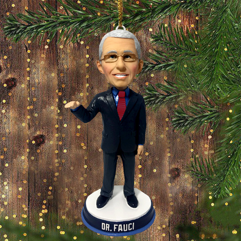 Dr.Fauci Christmas Ornament Dr Fauci Ornament Best Christmas Ornament 2020 Xmas Tree Decorated
