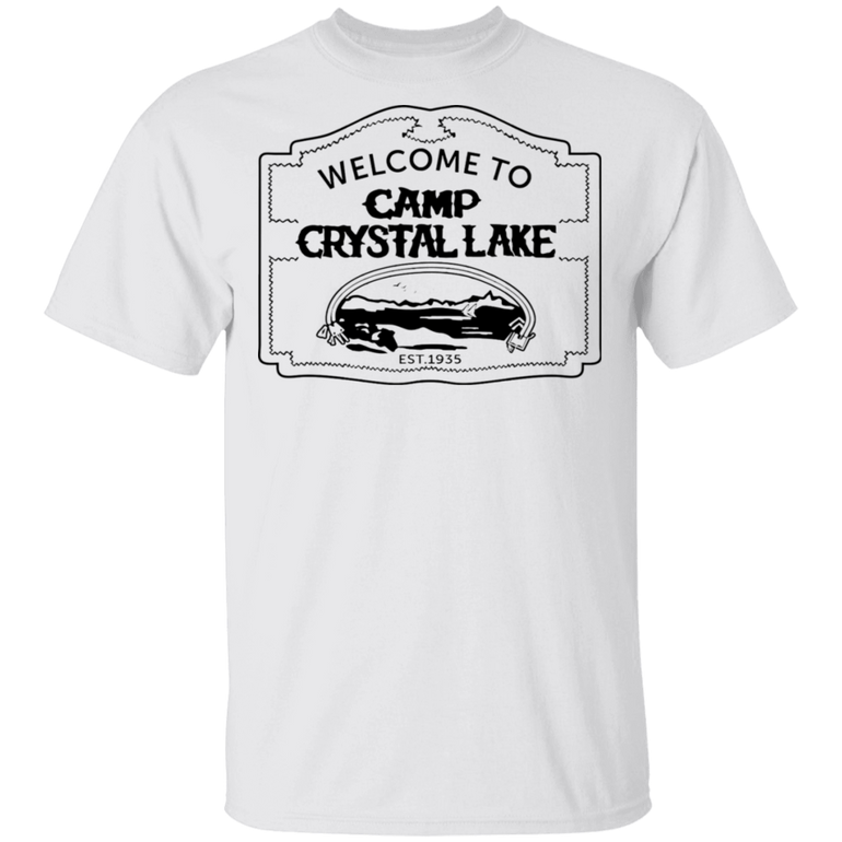 Welcome To Camp Crystal Lake Counselor T-Shirt Funny Friday 13Th Horror Movie Jason Joke Shirt