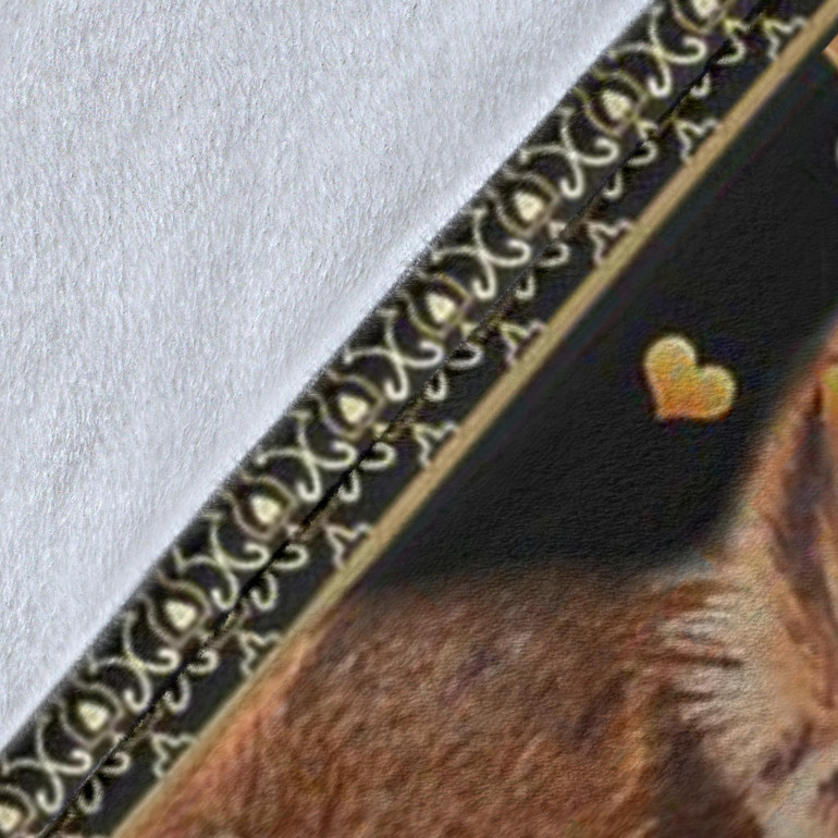 Lion To My Son Fleece Blanket Lion Mom Cross Design For Christian Daughter Blanket From Mom